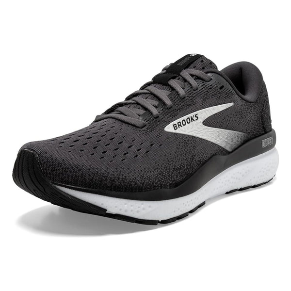 Brooks Men's Ghost 16 Running Shoes Black/Grey/White