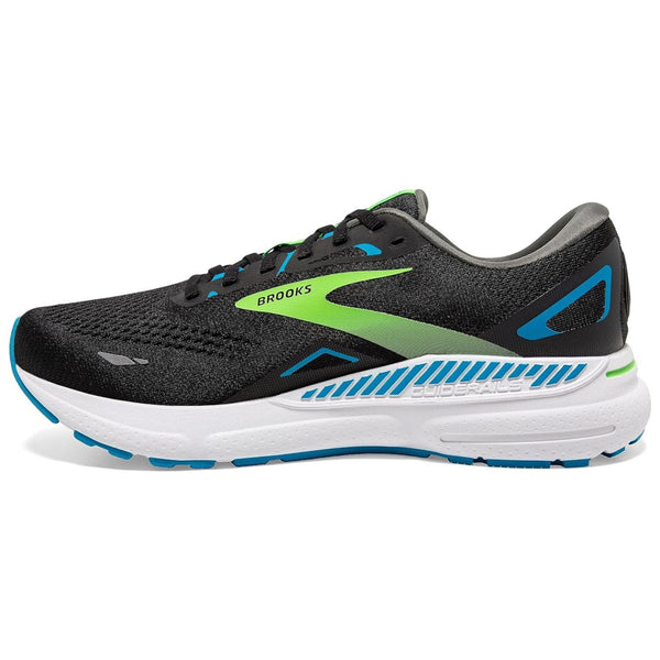 Brooks Men’s Adrenaline GTS 23 Black/Hawaiian Ocean/Green