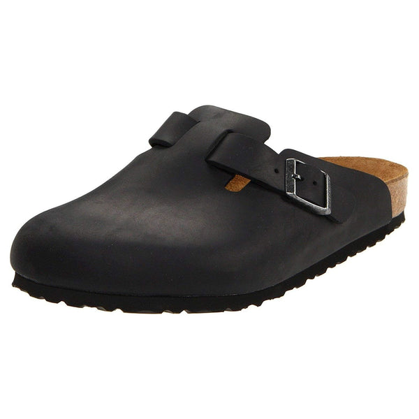 Birkenstock Women's Boston Oiled Leather Black