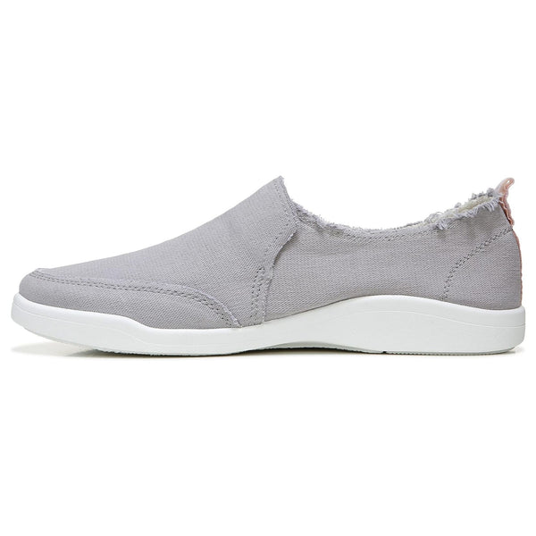 Vionic Women's Beach Malibu Slip On Sneaker Light Grey Canvas