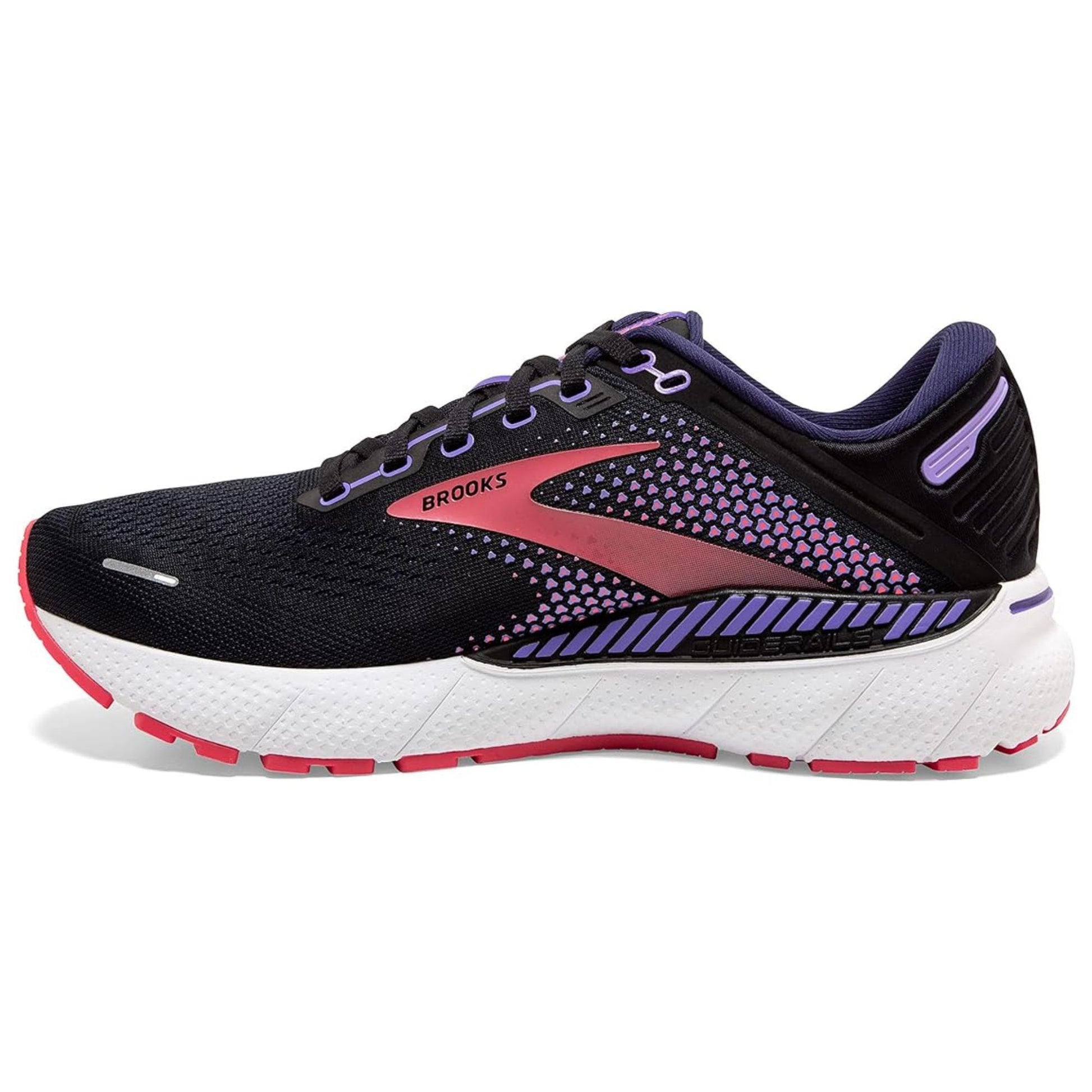 Brooks Women's Adrenaline GTS 22 Supportive Running Shoe Black Purple –  allshoesnation
